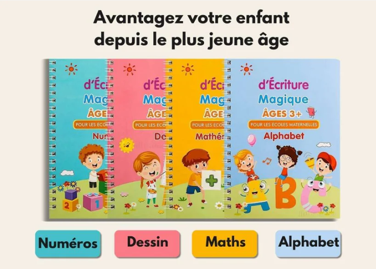 Echo® Cahier magique pour apprendre à écrire