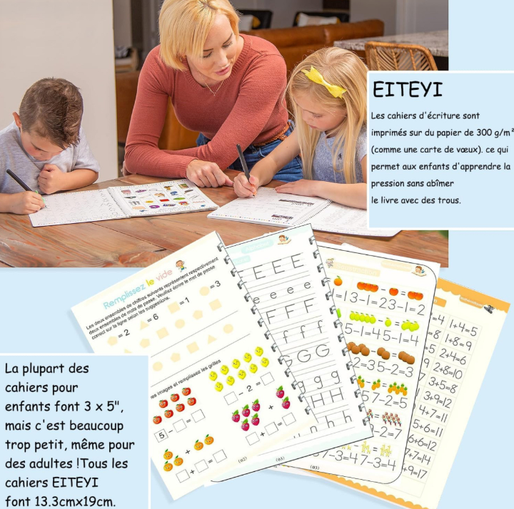 Echo® Cahier magique pour apprendre à écrire