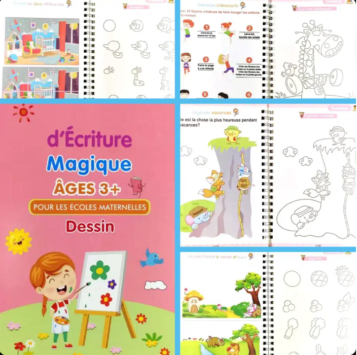 Echo® Cahier magique pour apprendre à écrire