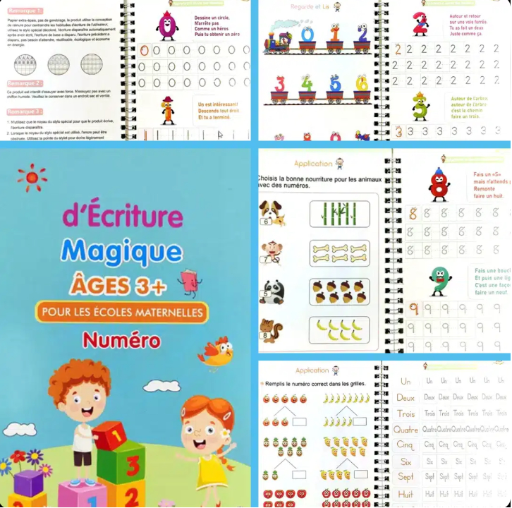 Echo® Cahier magique pour apprendre à écrire