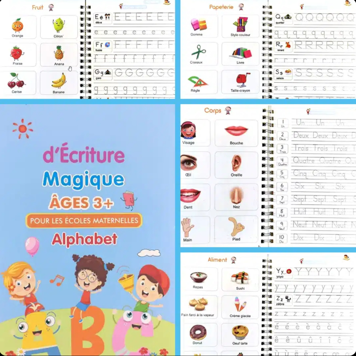 Echo® Cahier magique pour apprendre à écrire